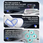 CM-617  Wireless Bluetooth Game Controller for Switch / Android / IOS / PC / Smart TV, 617 Black, 617 White - Image 3