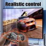 CM-617  Wireless Bluetooth Game Controller for Switch / Android / IOS / PC / Smart TV, 617 Black, 617 White - Image 7