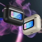 V8 Smart Color Screen Touch ANC Active Noise Reduction Wireless Bluetooth Earphones - Image 2