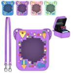 For Bitzee Electronic Pet Machine Silicone Protective Case, Blue, Light Purple, Pink, Mint Green - Image 2