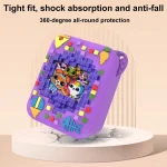 For Bitzee Electronic Pet Machine Silicone Protective Case, Blue, Light Purple, Pink, Mint Green - Image 5