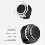 U6 Watch-shaped Wearable Bluetooth Speaker Selfie Sports Smart Speaker - Image 3