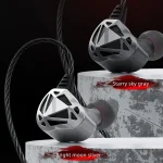 QKZ AK7 3.5mm Sports In-ear Stereo HIFI Heavy Bass Wired Earphones - Image 2