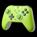 EasySMX X05 Wireless Gamepad Hall RGB Effect Controller For PC / Phone / Switch / Steam Deck, Green, White