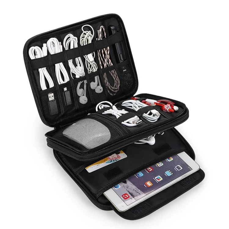 TBD06050530_B10.webp SM08 Large Capacity Waterproof Portable Double-layer Digital Storage Bag, S, L - Image 11