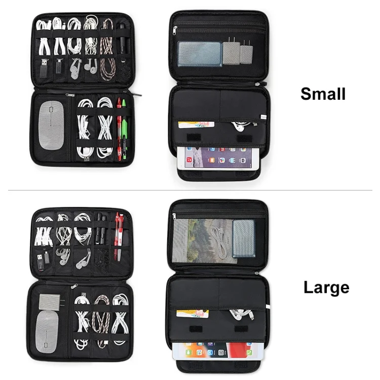 TBD06050530_B4.webp SM08 Large Capacity Waterproof Portable Double-layer Digital Storage Bag, S, L - Image 5