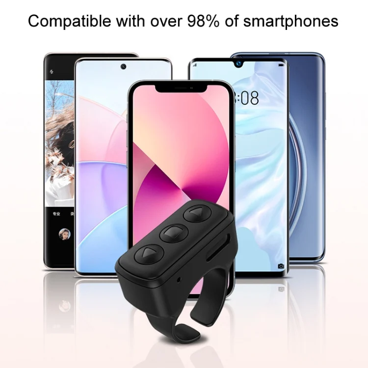 TBD06050790_B4.webp Bluetooth 3 Keys Remote Finger Ring Video Controller Novel Page Flip Photo Tool - Image 5