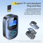 Bluetooth 5.3 Audio Adapter Receiver Transmitter MP3 Player Supports Wired Headset / TF Card - Image 5