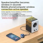 Bluetooth 5.3 Audio Adapter Receiver Transmitter MP3 Player Supports Wired Headset / TF Card - Image 7