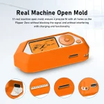 For Flipper Zero Electronic Pet Silicone Full-Cover Protective Case, Orange - Image 7