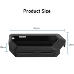 For Flipper Zero Electronic Pet Silicone Full-Cover Protective Case, Black - Image 2