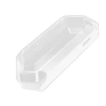 For Flipper Zero Electronic Pet Silicone Full-Cover Protective Case, Transparent White, Transparent Black