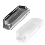 For Flipper Zero Electronic Pet Silicone Full-Cover Protective Case, Transparent White, Transparent Black - Image 2