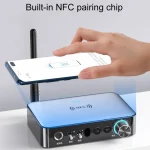 OMS-M16 NFC Bluetooth And Receiver Transmitter 5.1 Audio Adapter - Image 6