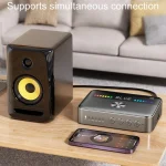 OMS-M13 Pro NFC Bluetooth Audio Adapter Bluetooth 5.3 Receiver And Transmitter 2 In 1 - Image 6