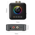 OMS-M10 Bluetooth 5.4 Adapter Audio Receiver FM Transmitter U Disk 3 In 1 - Image 2
