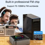 OMS-M10 Bluetooth 5.4 Adapter Audio Receiver FM Transmitter U Disk 3 In 1 - Image 14