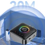 OMS-M10 Bluetooth 5.4 Adapter Audio Receiver FM Transmitter U Disk 3 In 1 - Image 7