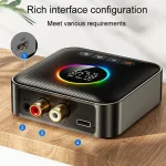 OMS-M10 Bluetooth 5.4 Adapter Audio Receiver FM Transmitter U Disk 3 In 1 - Image 10