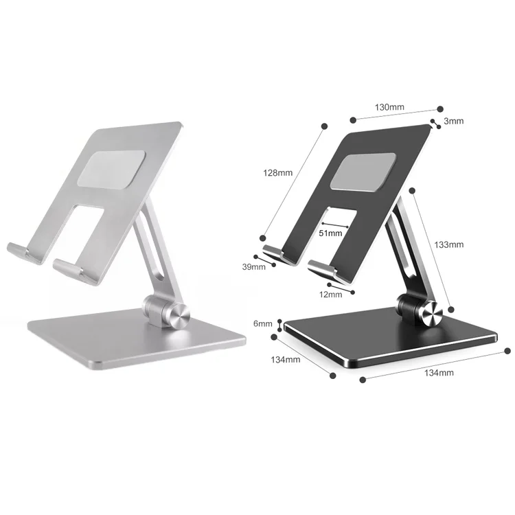 TBD06051486_B1.webp Aluminum Alloy Tablet Stand Desktop Folding Mobile Phone Stand - Image 2