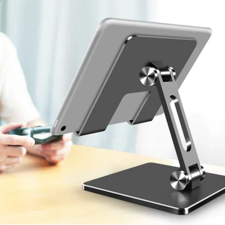 TBD06051486_B10.webp Aluminum Alloy Tablet Stand Desktop Folding Mobile Phone Stand - Image 11