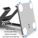 Aluminum Alloy Tablet Stand Desktop Folding Mobile Phone Stand - Image 4