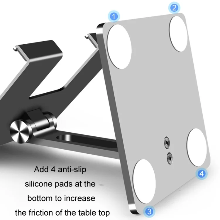 TBD06051486_B3.webp Aluminum Alloy Tablet Stand Desktop Folding Mobile Phone Stand - Image 4