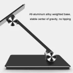 Aluminum Alloy Tablet Stand Desktop Folding Mobile Phone Stand - Image 6