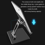 Aluminum Alloy Tablet Stand Desktop Folding Mobile Phone Stand - Image 7