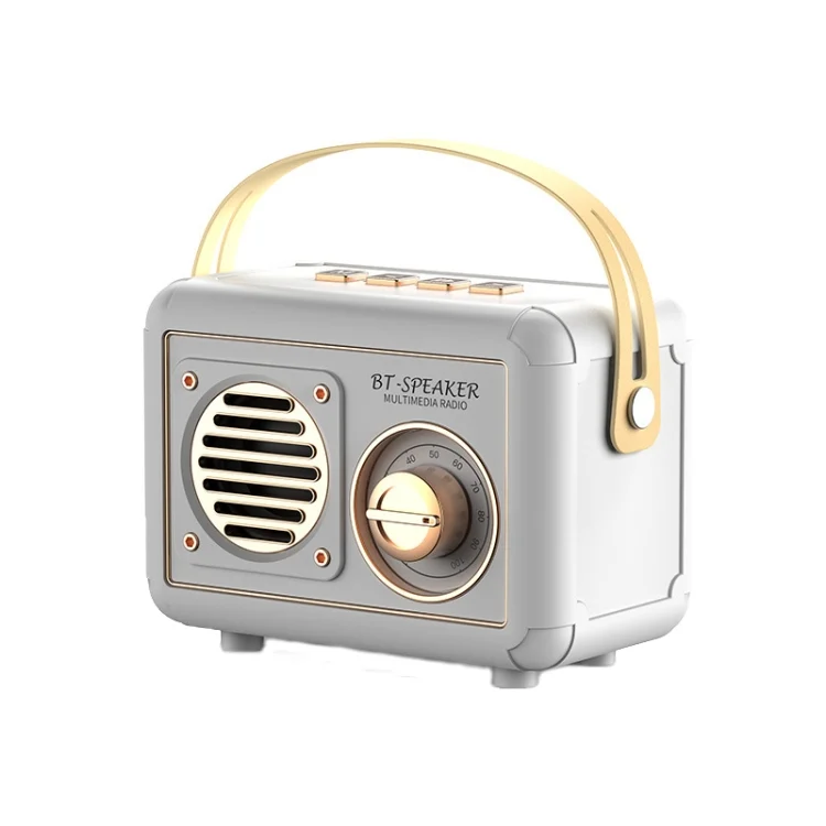 FT-BT20 Mini Retro Card USB Flash Drive FM Radio Wireless Bluetooth Speaker