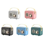 FT-BT20 Mini Retro Card USB Flash Drive FM Radio Wireless Bluetooth Speaker - Image 2