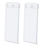 For Nintendo Switch Console 2pcs Replacement Kickstand Back Shell Holder, Transparent White, Black, White, Red, Blue