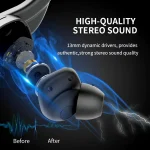 Bluedio S6 Sports Wireless Stereo Bluetooth Earphones With Battery Level Display Charging Bin, S6 - Image 7