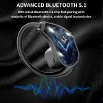 Bluedio S6 Sports Wireless Stereo Bluetooth Earphones With Battery Level Display Charging Bin, S6 - Image 8