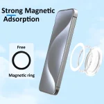 Magnetic Wall Sticker Phone Holder Car Kitchen Bathroom Phone Stand - Image 4