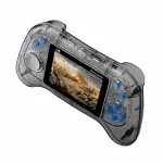 Q8 Handheld Game Console 3.0 Inch Screen Support TV Connection Built In 800 Games, Singles Transparent Gray, Singles Transparent Blue, Singles Transparent Purple, Doubles Transparent Gray...