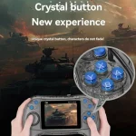 Q8 Handheld Game Console 3.0 Inch Screen Support TV Connection Built In 800 Games, Singles Transparent Gray, Singles Transparent Blue, Singles Transparent Purple, Doubles Transparent Gray... - Image 4
