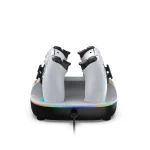 For PS5 Controller Dual Charger Charging Stand Docking Station With RGB Ambient Light, White, White Black - Image 5