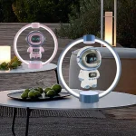 Magnetic Levitation Astronaut Intelligent Voice Bluetooth Speaker - Image 2