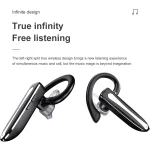 Bluetooth Earphone With Digital Display Charging Compartment Wireless Earphone For Car Talking Noise Reduction, 530-1 with Charging Box - Image 5