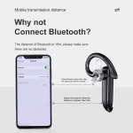 Bluetooth Earphone With Digital Display Charging Compartment Wireless Earphone For Car Talking Noise Reduction, 530-1 with Charging Box - Image 7
