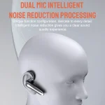 Bluetooth Earphone With Digital Display Charging Compartment Wireless Earphone For Car Talking Noise Reduction, 530-1 with Charging Box - Image 8