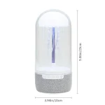 Portable Colorful Atmosphere Light Jellyfish Rhythmic Bluetooth Speaker, K19 - Image 3