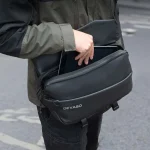 DEVASO Magnetic Crossbody Bag Game Console Accessories Handheld Organizer Bag, Black Magnetic - Image 9