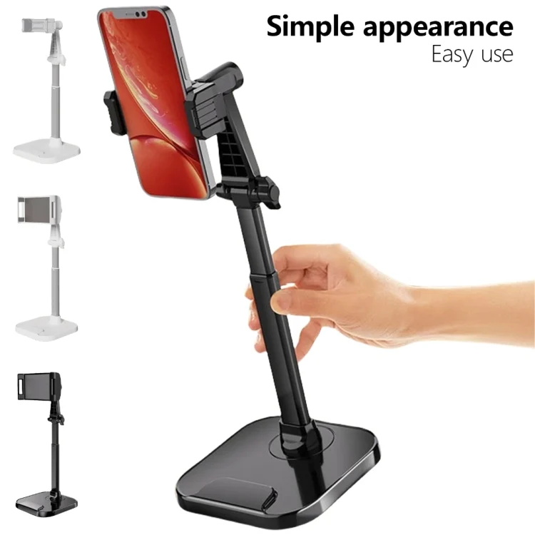 TBD06052829_B4.webp Dual-Position Rotatable Phone And Tablet Stand Retractable Weighted Base Desktop Holder, Tablet Model White, Tablet Model Black, Phone Model White, Phone Model Black - Image 5