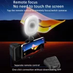 Phone Camera Grip With Cold Shoe Mount and Bluetooth Remote Control, Without Fill Light, With Fill Light - Image 6