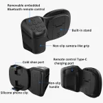 Phone Camera Grip With Cold Shoe Mount and Bluetooth Remote Control, Without Fill Light, With Fill Light - Image 9