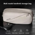 DEVASO Handheld Universal Storage Bag Crossbody Bag, Silver Enlarge - Image 3
