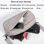 DEVASO Handheld Universal Storage Bag Crossbody Bag, Silver Enlarge - Image 6