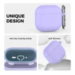 For Airpods 4 AhaStyle WG163 Earphone Drop-Proof Dust-Proof Silicone Protective Case With Cleanning Pen - Image 4